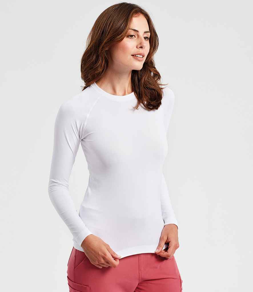 Onna by Premier Ladies Unstoppable Fresh Underscrub Base Layer - White