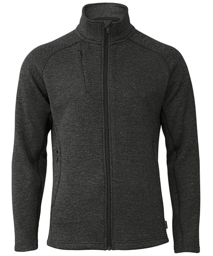 Nimbus Montana – knitted fleece jacket Dark Grey Melange