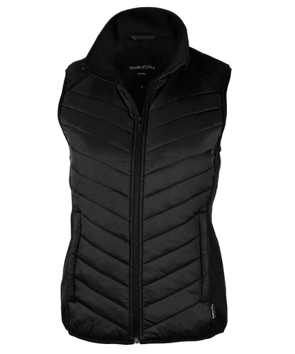 Nimbus Women’s Benton – versatile hybrid vest Black