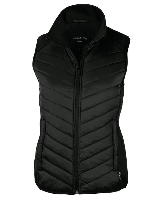 Nimbus Women’s Benton – versatile hybrid vest Black