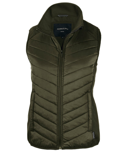 Nimbus Women’s Benton – versatile hybrid vest Olive