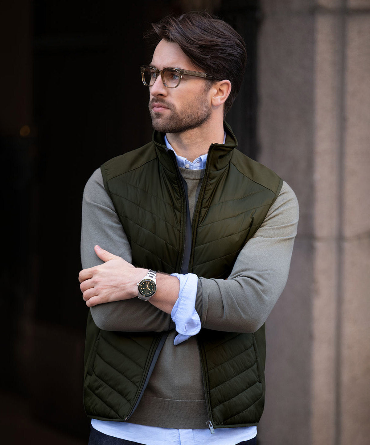 Nimbus Benton – versatile hybrid vest Black