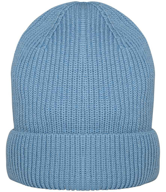 Native Spirit Responsible Wool Beanie in Cool Blue
