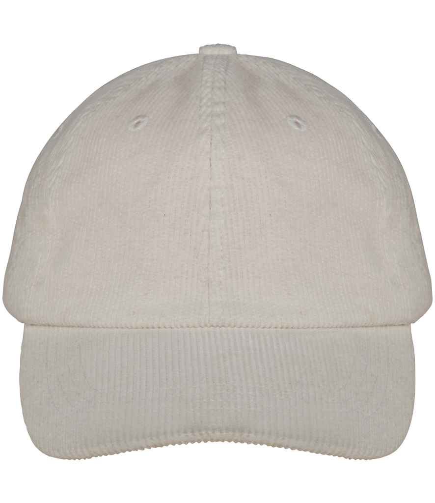 Native Spirit Corduroy 6 Panel Cap in Ivory