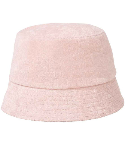 Native Spirit Terry Towel Bucket Hat in Petal Rose