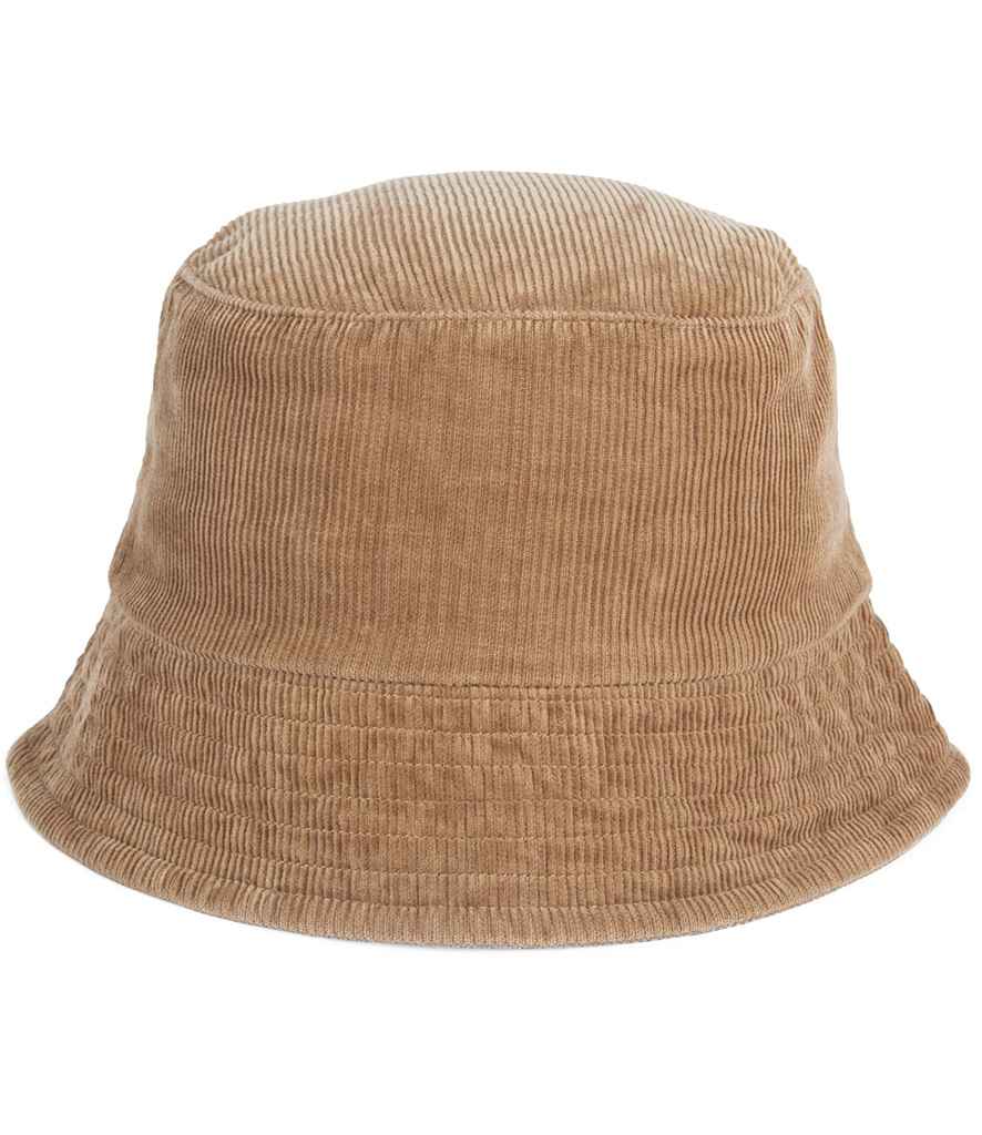 Native Spirit Corduroy Bucket Hat in Dark Camel