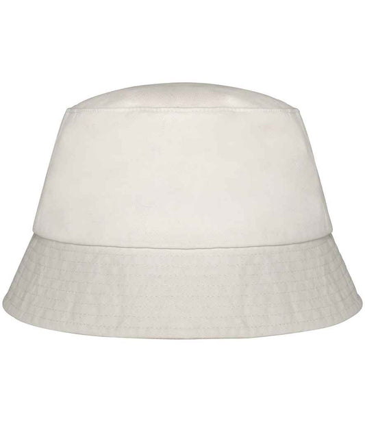 Native Spirit Faded Bucket Hat in Washed Ivory