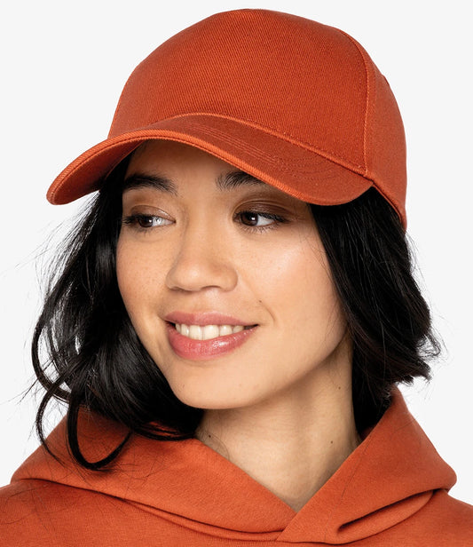 Native Spirit 5 Panel Cap - Burnt Brick - Model
