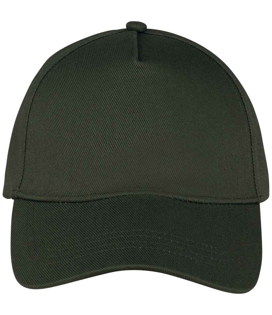 Native Spirit 5 Panel Cap in Organic Khaki