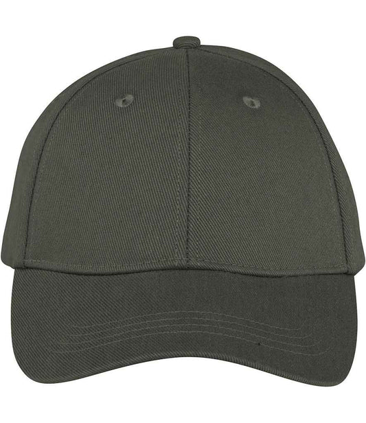 Native Spirit 6 Panel Cap in Organic Khaki