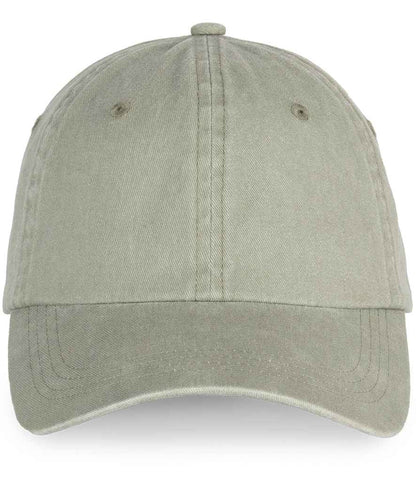 Native Spirit Faded Cap in Washed Almond Green