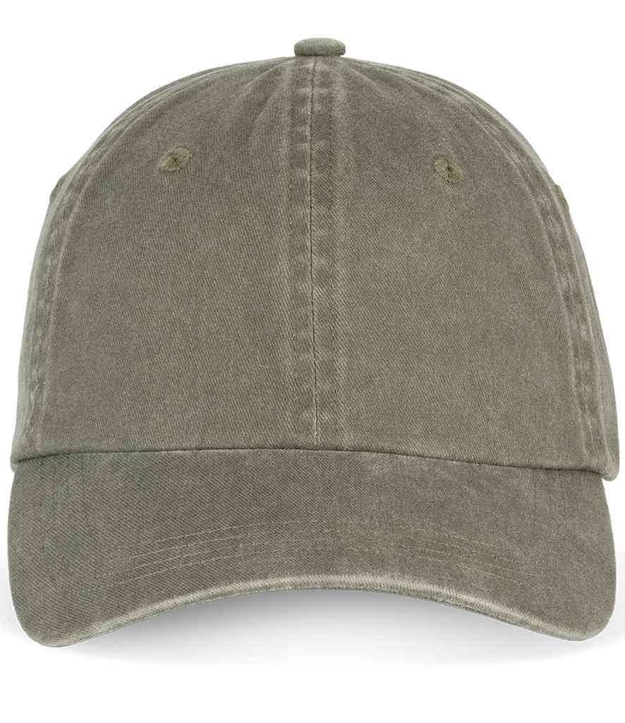 Native Spirit Faded Cap in Washed Organic Khaki