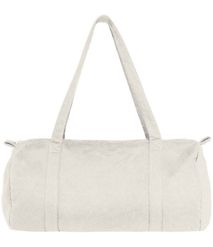 Native Spirit Fleece Duffle Bag in Ivory
