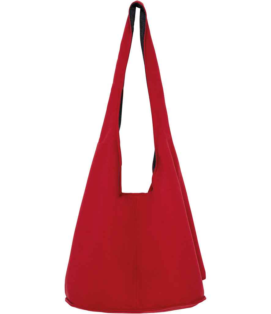 Native Spirit Fleece Tote Bag in Hibiscus Red