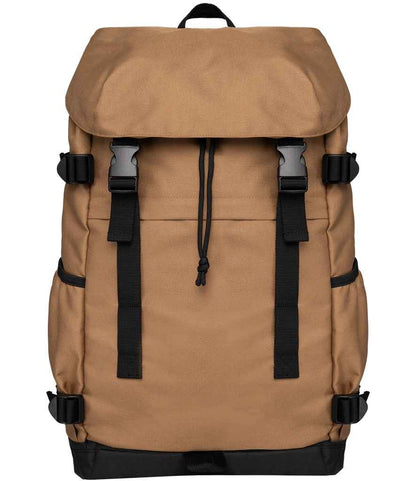 Native Spirit Unisex Backpack in Dark Camel/Black