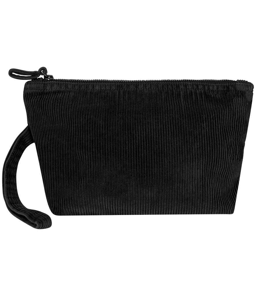 Native Spirit Corduroy Pouch in Washed Black