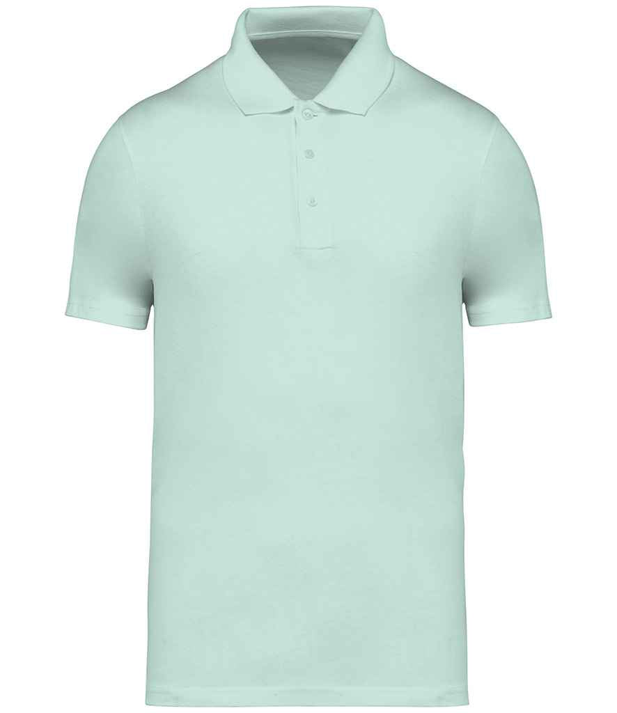 Native Spirit Jersey Polo Shirt in Brook Green