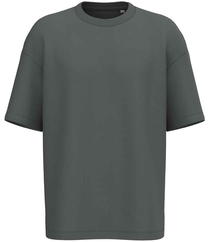 Native Spirit Unisex French Terry T-Shirt in Iron Grey