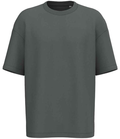 Native Spirit Unisex French Terry T-Shirt in Iron Grey