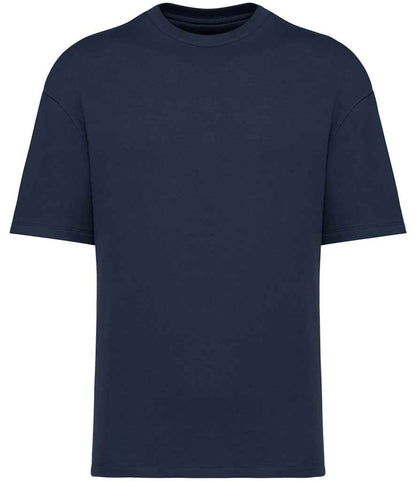 Native Spirit Unisex French Terry T-Shirt in Navy