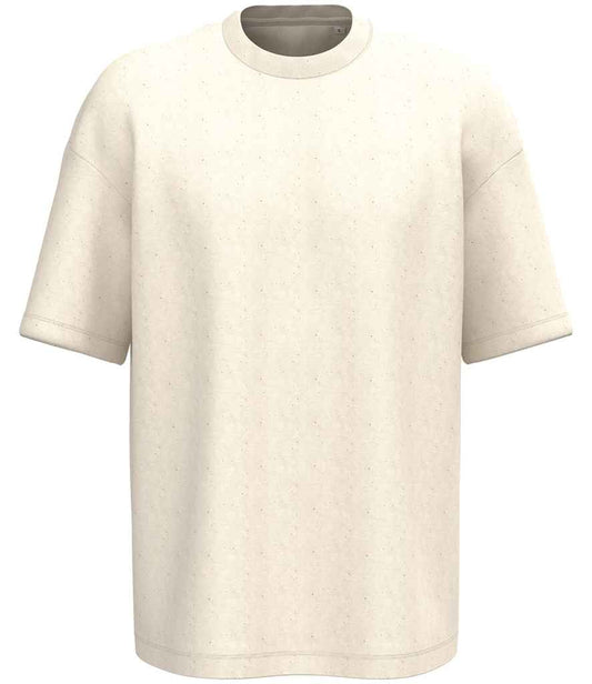 Native Spirit Unisex French Terry T-Shirt in Raw Natural