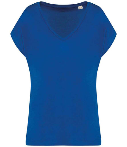 Native Spirit Ladies Oversized V Neck T-Shirt