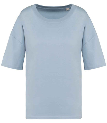 Native Spirit Ladies Oversized T-Shirt in Aquamarine