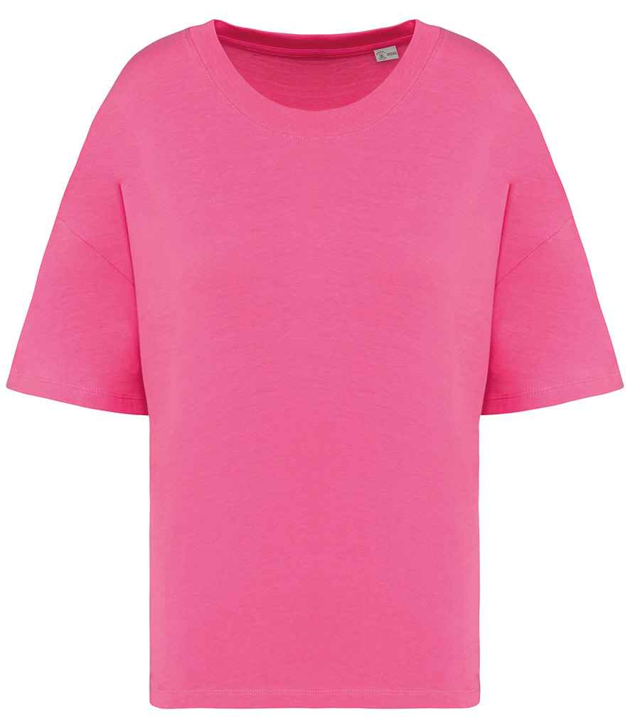 Native Spirit Ladies Oversized T-Shirt in Candy Rose