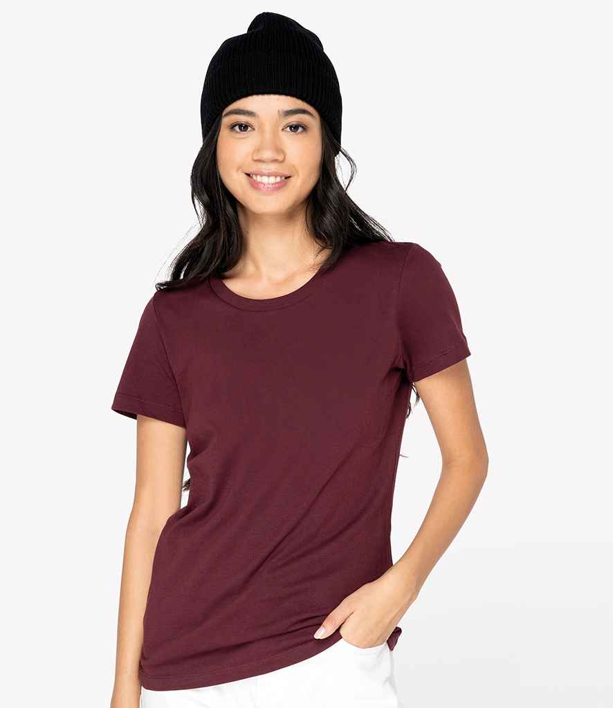 Native Spirit Ladies T-Shirt - Dark Cherry