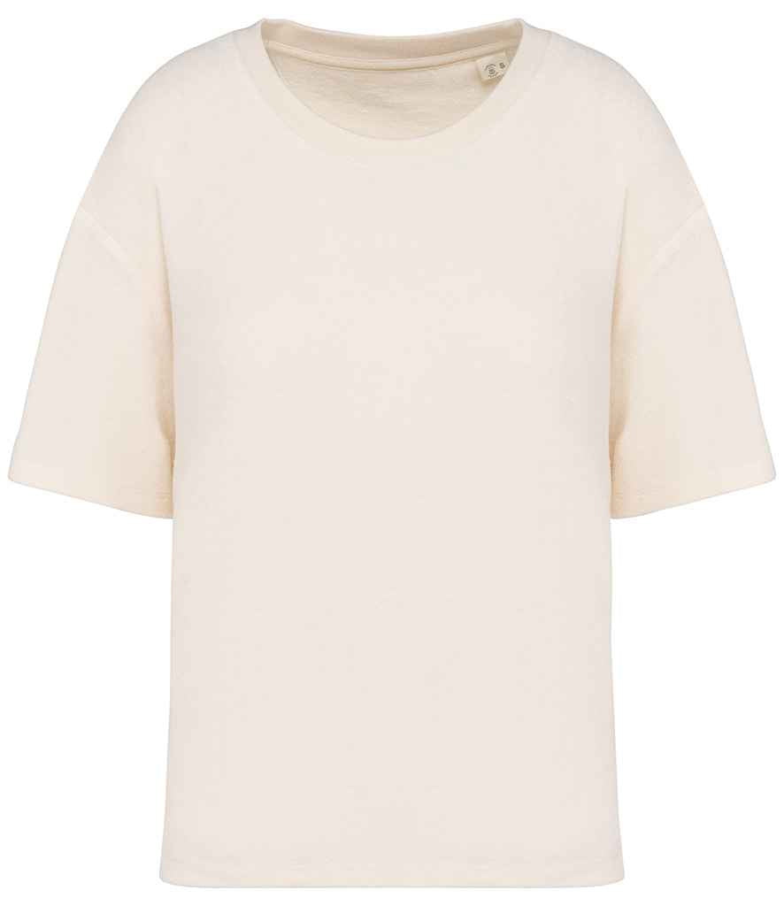 Native Spirit Ladies Terry Towel T-Shirt in Ivory
