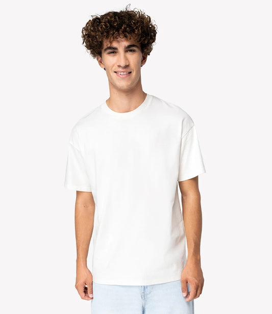 Native Spirit Unisex Oversized T-Shirt - Ivory - Model
