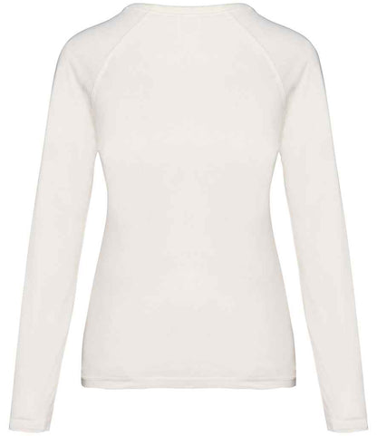 Native Spirit Ladies Raglan Long Sleeve Washed T-Shirt