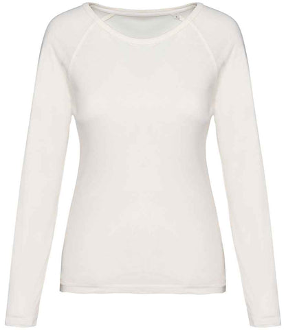 Native Spirit Ladies Raglan Long Sleeve Washed T-Shirt