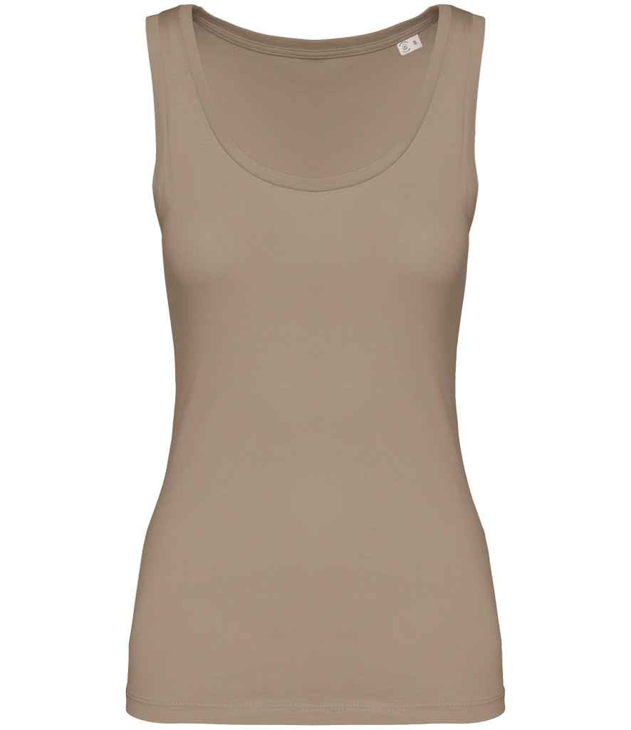 Native Spirit Ladies Tank Top in Wet Sand