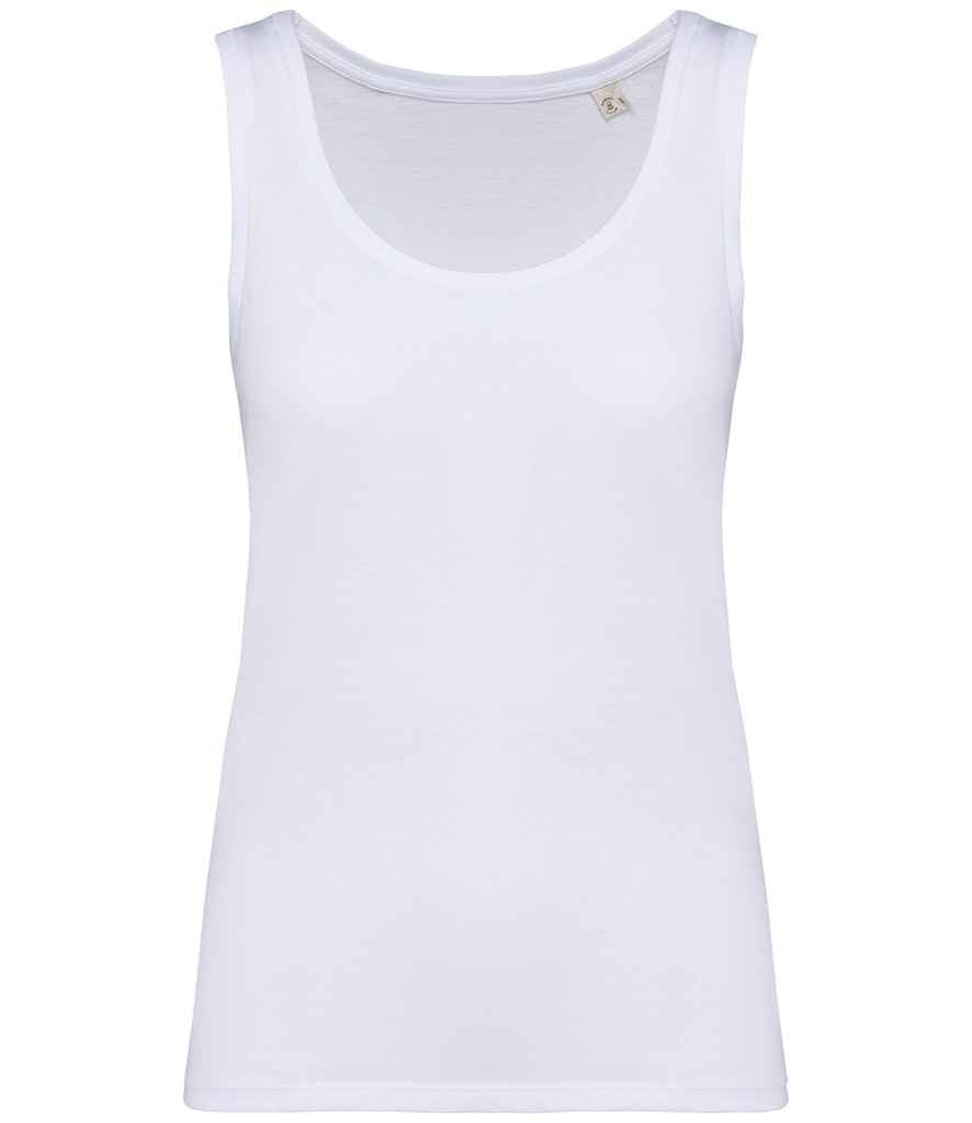 Native Spirit Ladies Tank Top in White