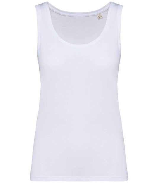 Native Spirit Ladies Tank Top in White