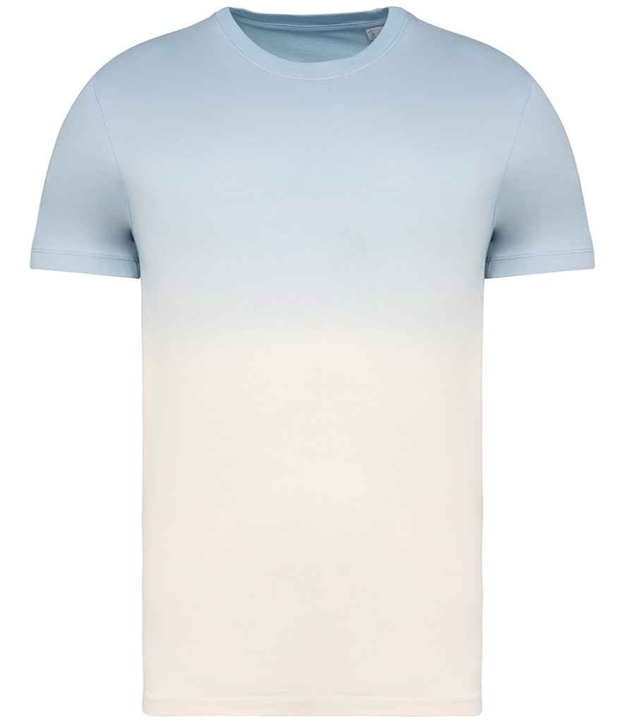 Native Spirit Unisex Dip Dye T-Shirt in Dip Dye Aquamarine