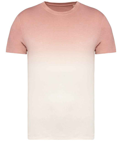Native Spirit Unisex Dip Dye T-Shirt in Dip Dye Petal Rose