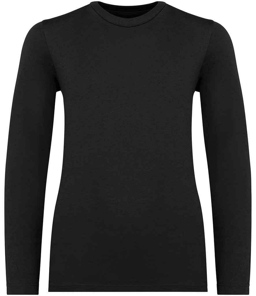 Native Spirit Kids Long Sleeve T-Shirt in Black