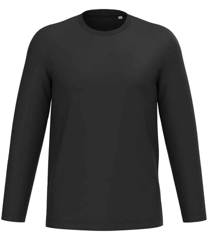 Native Spirit Unisex Long Sleeve T-Shirt in Black