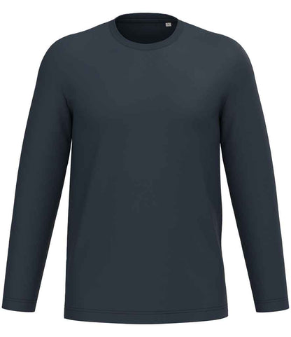 Native Spirit Unisex Long Sleeve T-Shirt in Navy