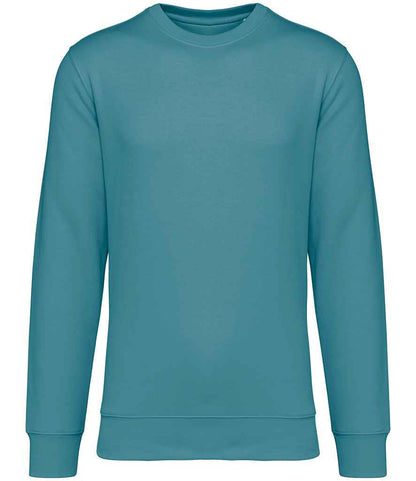 Native Spirit Unisex Crew Neck Sweatshirt in Adriatic Blue