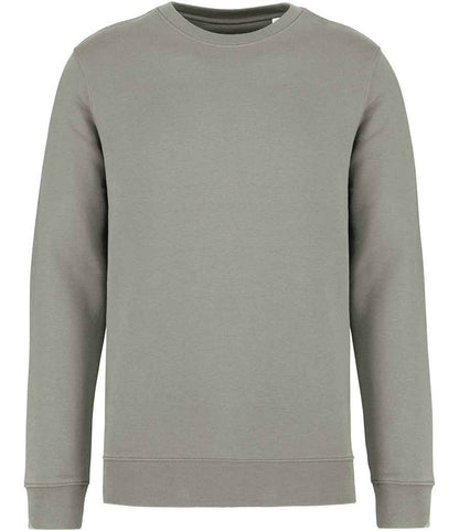 Native Spirit Unisex Crew Neck Sweatshirt in Almond Green