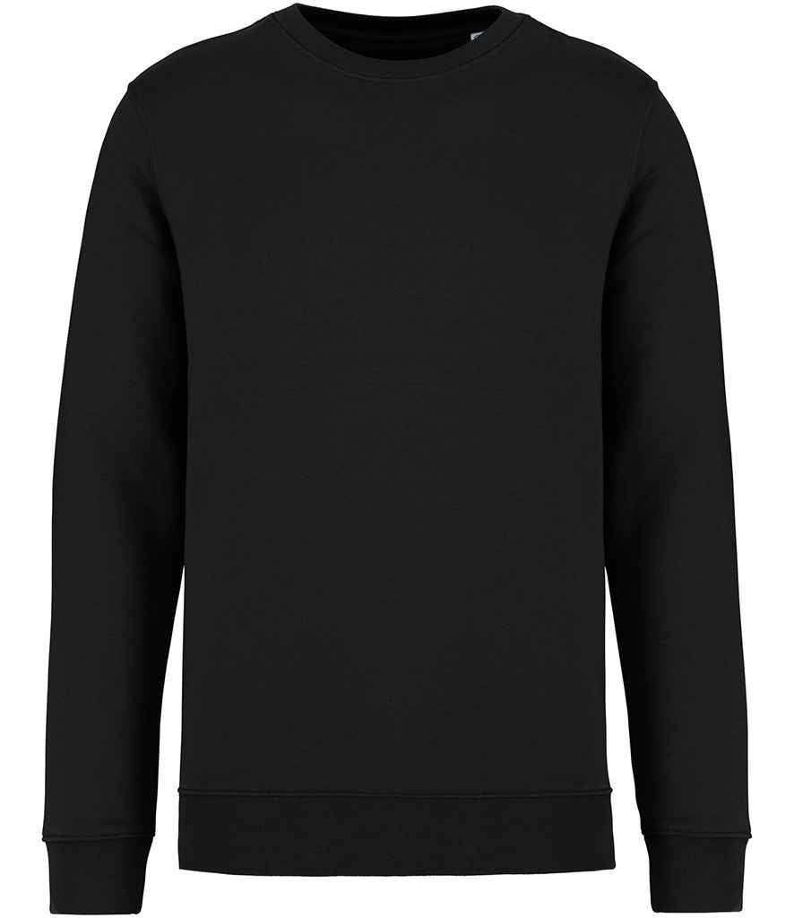 Native Spirit Unisex Crew Neck Sweatshirt in Black
