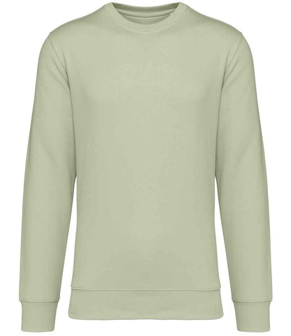 Native Spirit Unisex Crew Neck Sweatshirt in Celadon Green