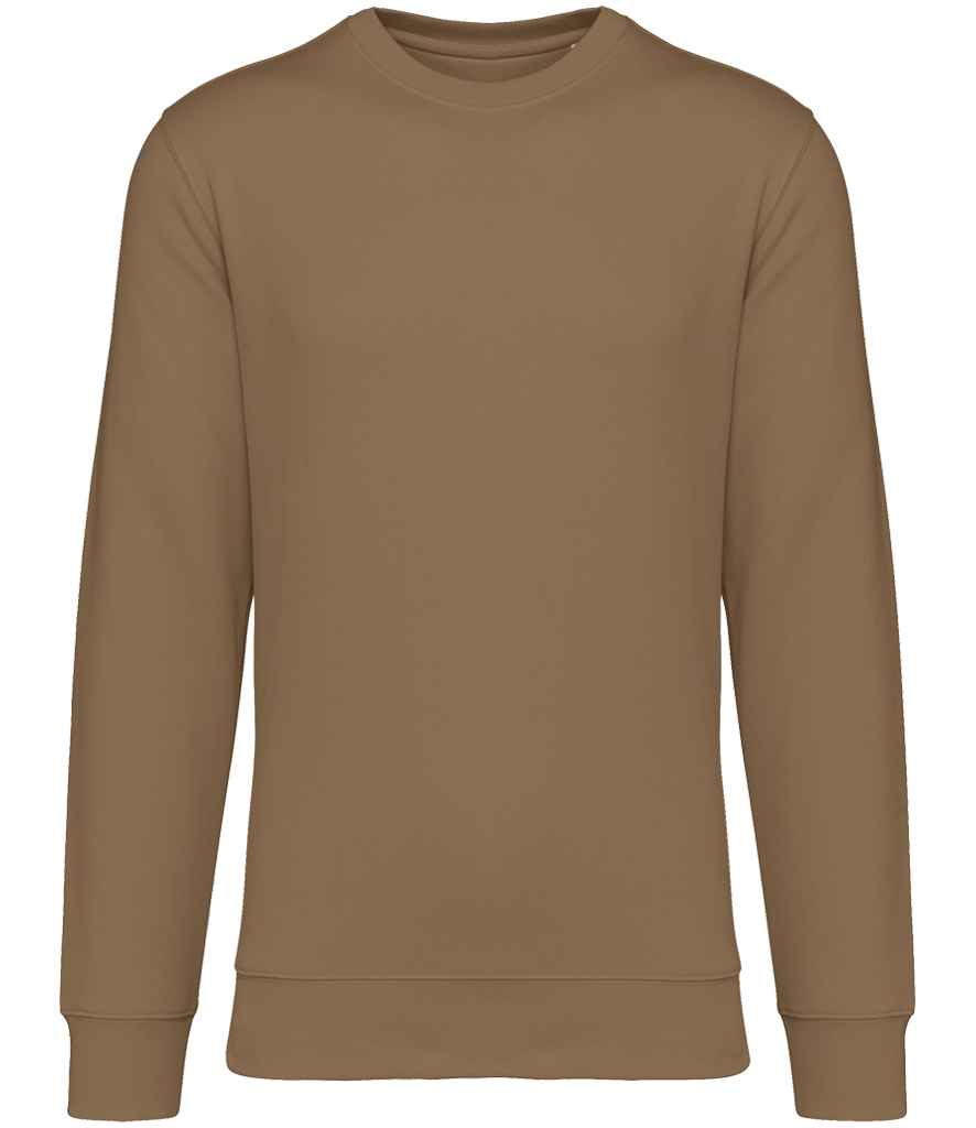 Native Spirit Unisex Crew Neck Sweatshirt in Dark Camel