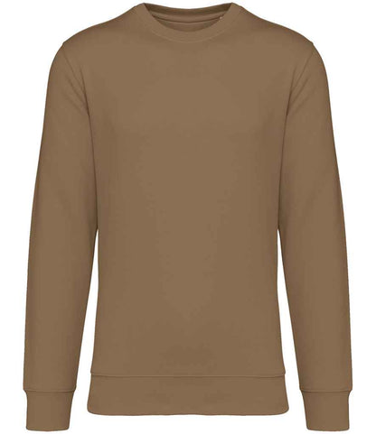 Native Spirit Unisex Crew Neck Sweatshirt in Dark Camel