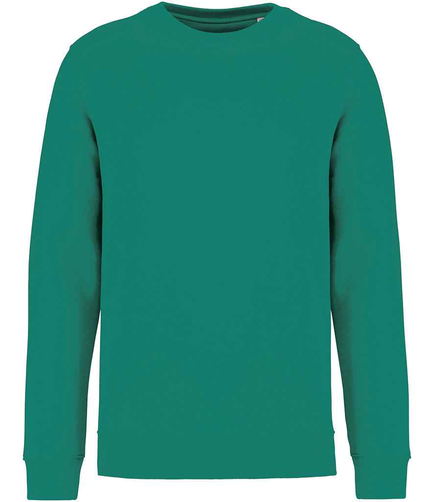 Native Spirit Unisex Crew Neck Sweatshirt in Gemstone Green