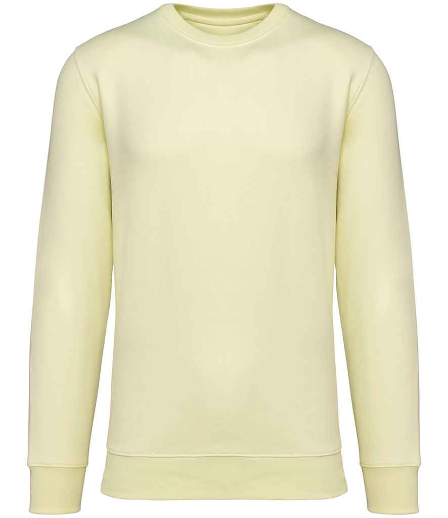 Native Spirit Unisex Crew Neck Sweatshirt in Lemon Citrus
