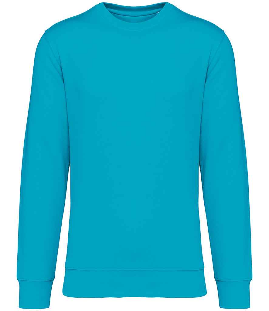 Native Spirit Unisex Crew Neck Sweatshirt in Light Turquoise